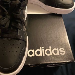 Adidas mid top athletic shoes